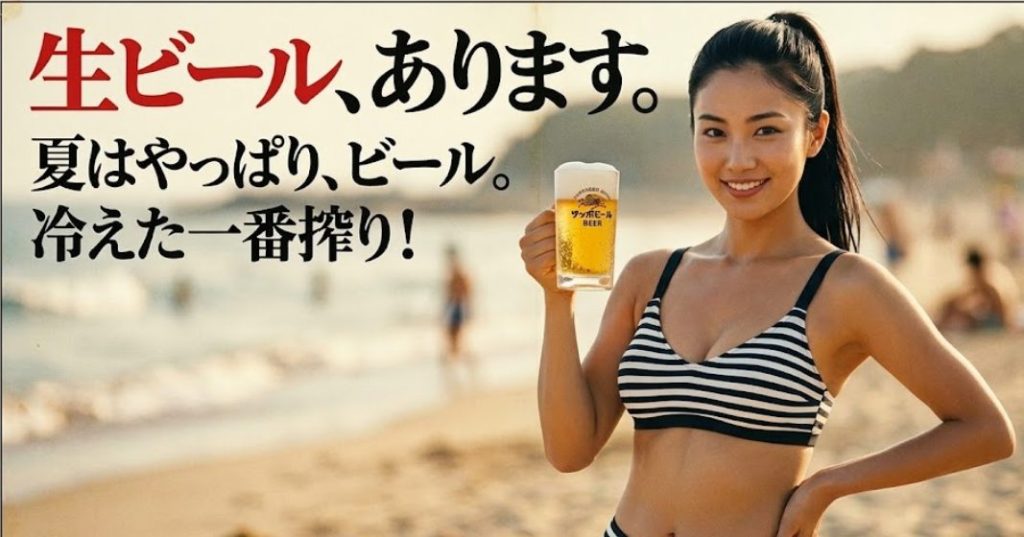 ビール売り子水着