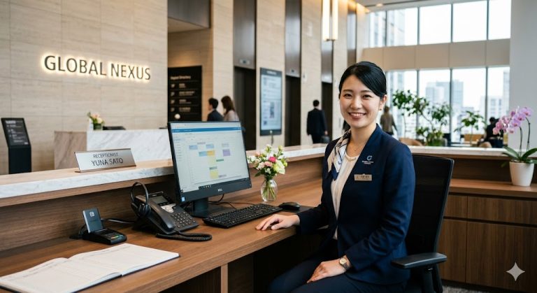 女性社員の制服